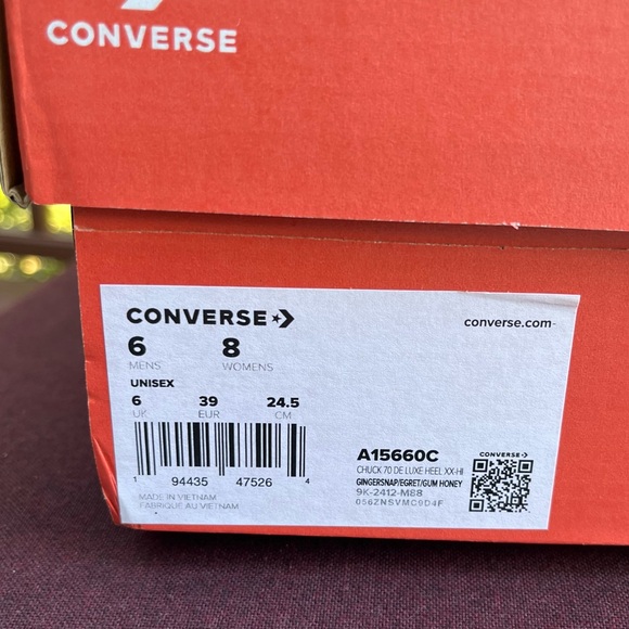 CONVERSE Women’s Chuck 70 De Luxe XXHi Platform Western Boots - Picture 14 of 14